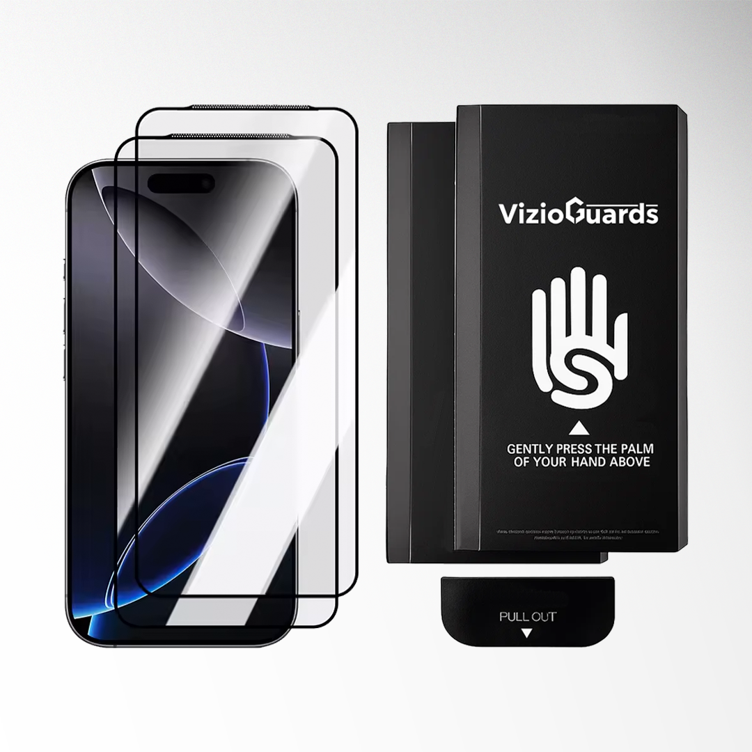 VizioGuards Advanced Screen Protector | Dust-Free, Eco-Friendly and Full Coverage Protection