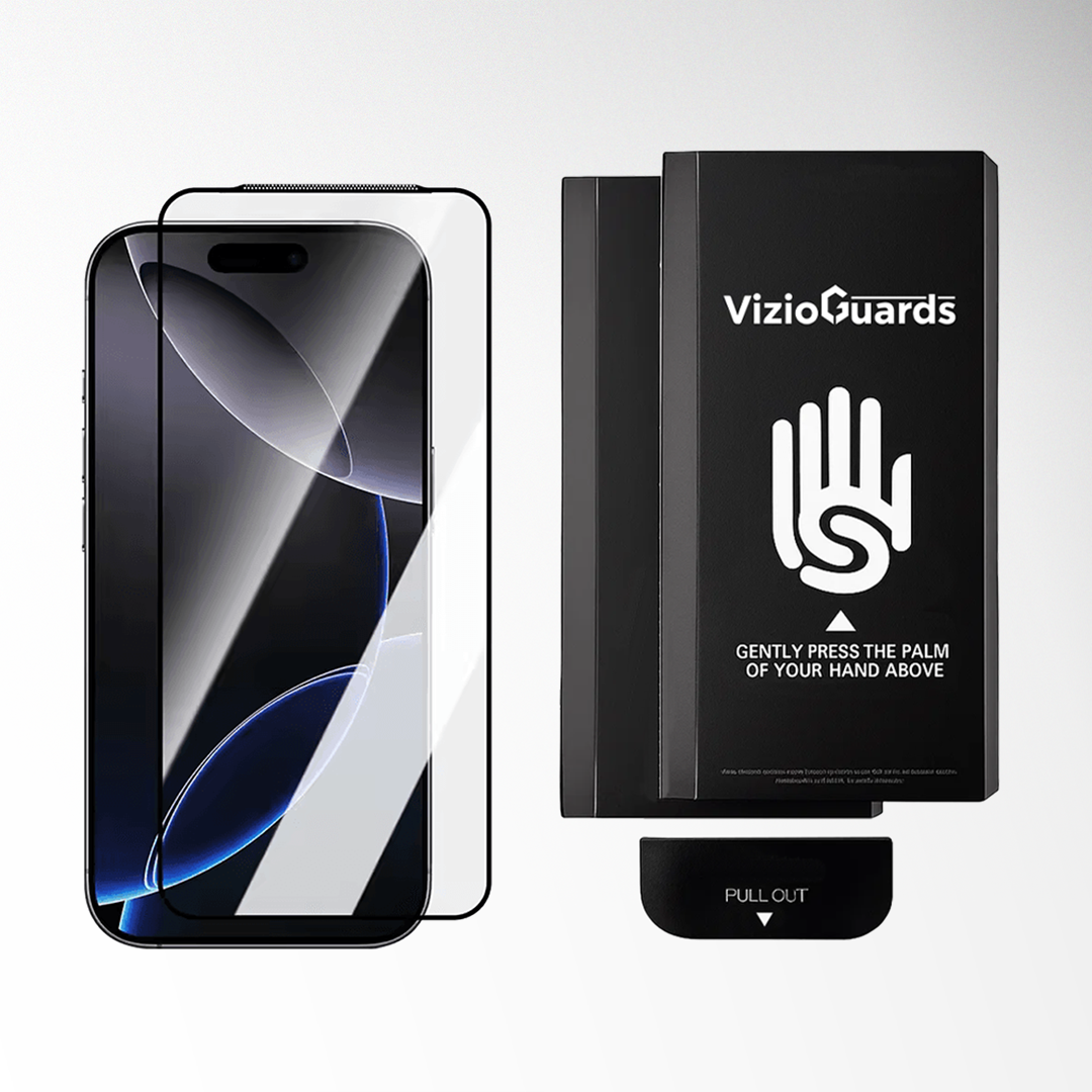 VizioGuards Advanced Screen Protector | Dust-Free, Eco-Friendly and Full Coverage Protection