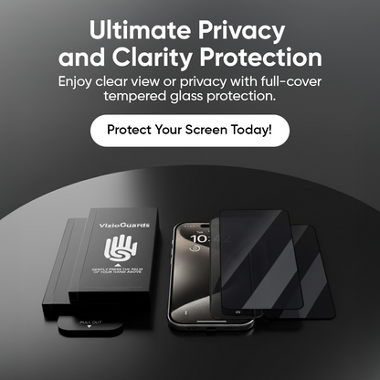 VizioGuards Advanced Screen Protector | Dust-Free, Eco-Friendly and Full Coverage Protection